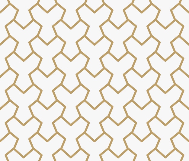 Абстрактный геометрический узор с линиями Бесшовный векторный фон Графический современный узор