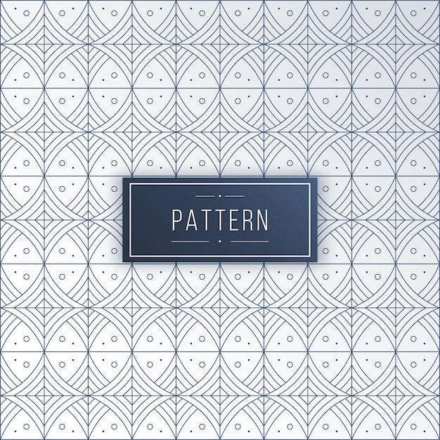 abstract geometric pattern with square curved lines