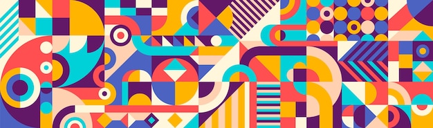 Abstract geometric pattern