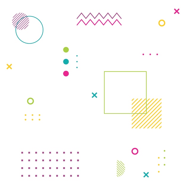 Vector abstract geometric pattern