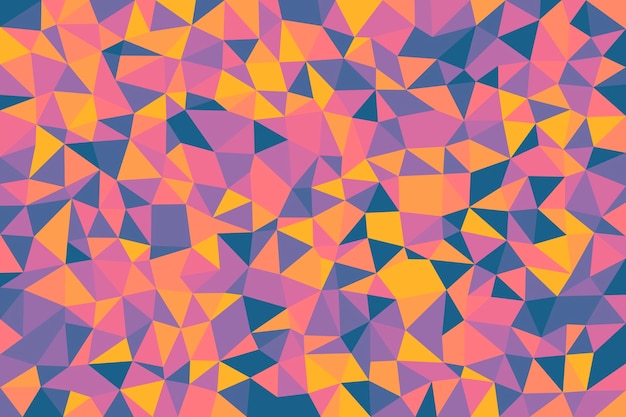 Vector abstract geometric polygon background wallpaper,  geometric low poly banner design