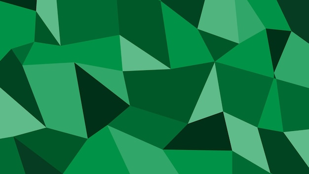 Abstract geometric polygon green background perfect for wallpaper backdrop postcard background