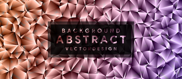 Abstract geometric polygonal background
