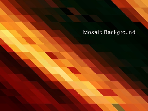 abstract geometric red mosaic modern elegant background