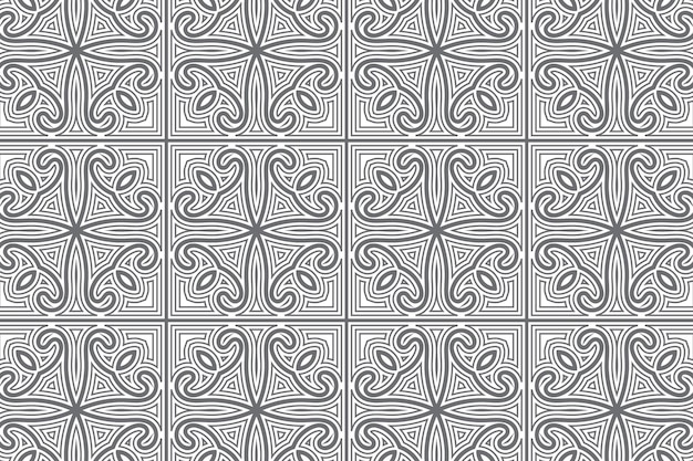 Abstract geometric seamless lines pattern