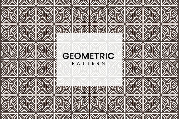 Abstract geometric seamless lines pattern