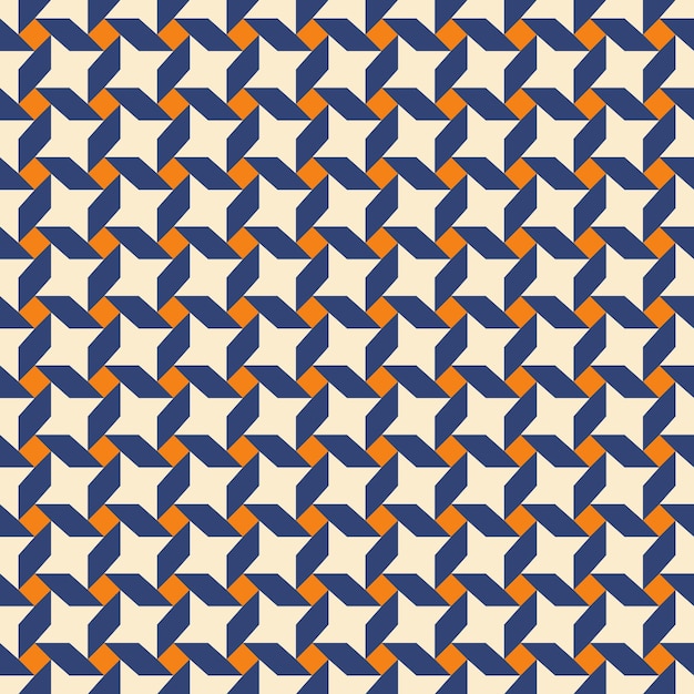 Vector abstract geometric seamless pattern background