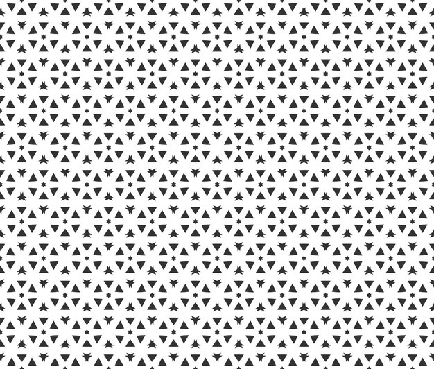Абстрактный геометрический бесшовный узор повторяющийся геометрический черно-белая текстура геометрического украшения