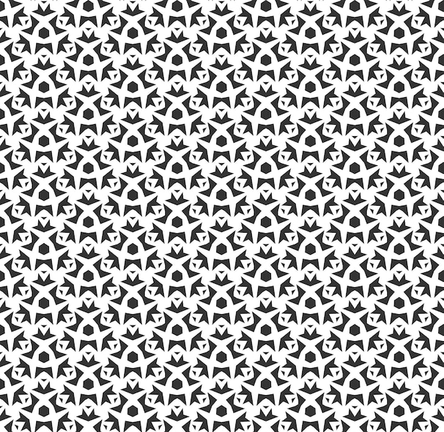 Abstract geometric seamless pattern repeating geometric black and white texture geometric decoration