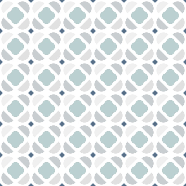 Vector abstract  geometric seamless pattern in scandinavian style.