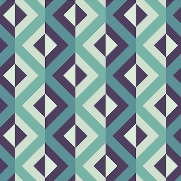 Vector abstract geometric seamless pattern