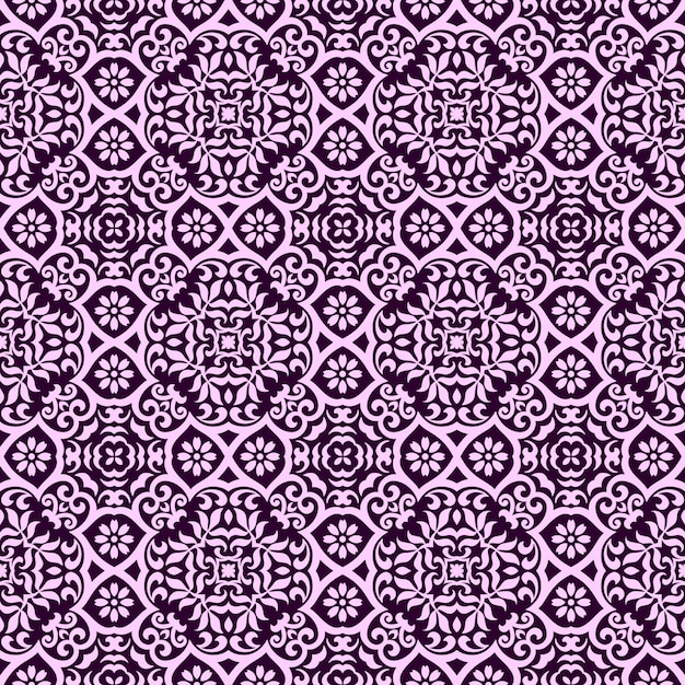 Abstract geometric seamless pattern