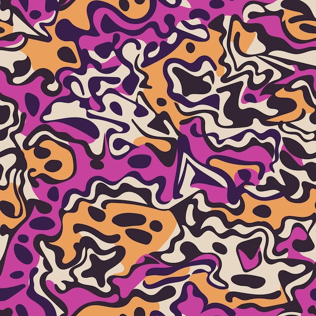 An abstract geometric seamless pattern