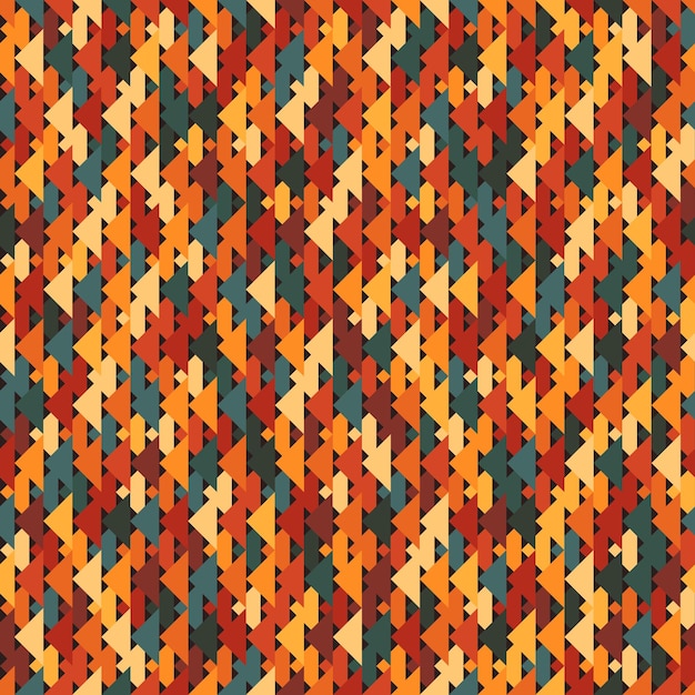 An abstract geometric seamless pattern