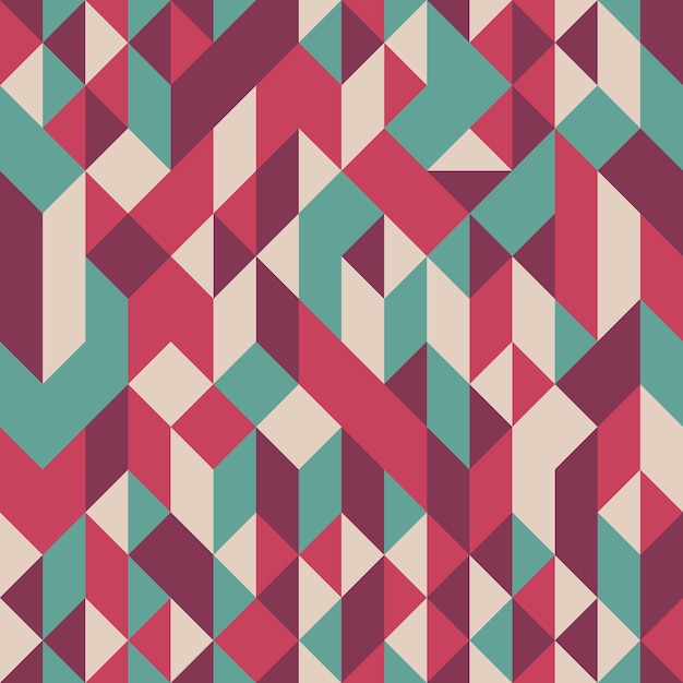 Abstract geometric seamless pattern.