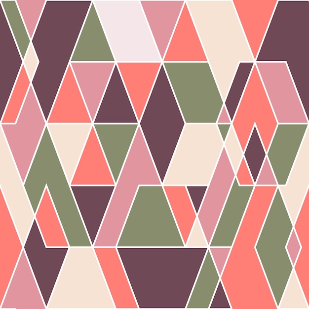 Abstract geometric seamless pattern.