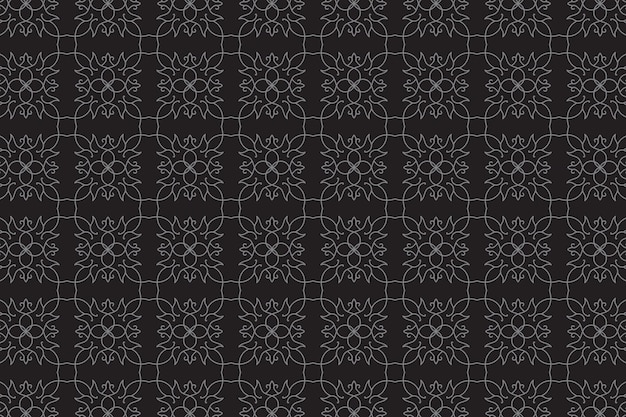 Vector abstract geometric seamless pattern