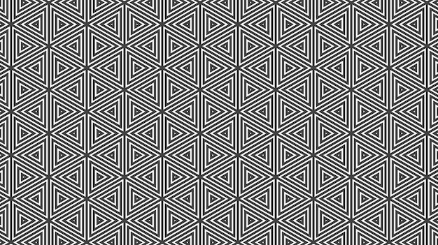 Vector abstract geometric seamless shape lines pattern background