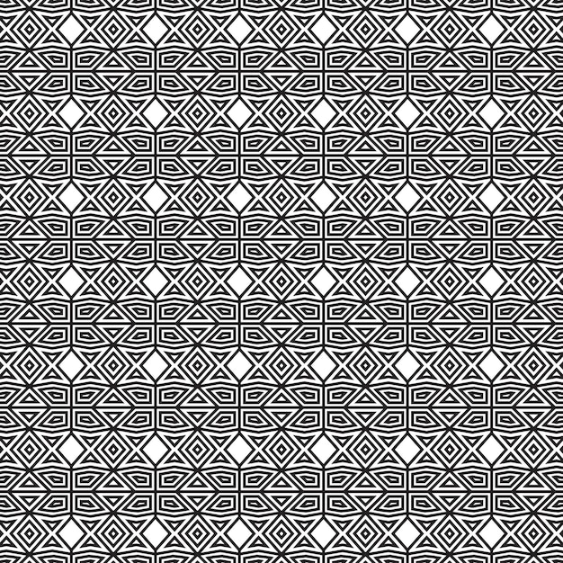 Abstract geometric seamless shape lines pattern