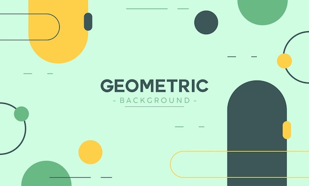 Abstract geometric shape background.