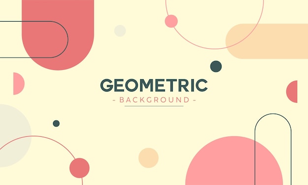 Abstract geometric shape background.