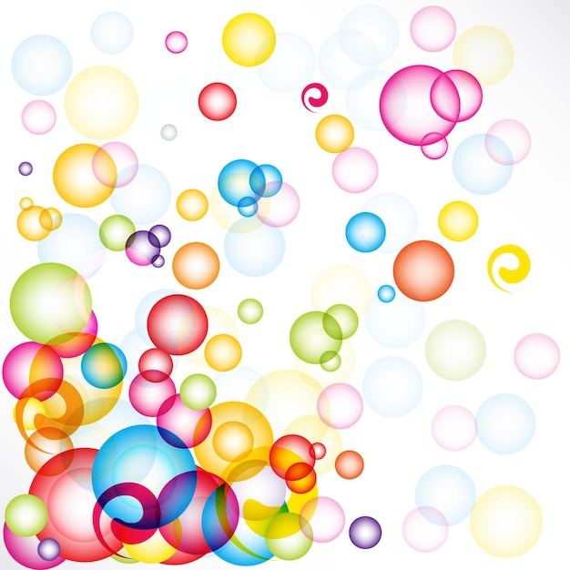 Colorful bubble background Vectors & Illustrations for Free Download |  Freepik