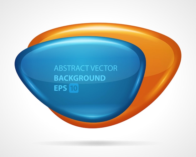 abstract geometric shapes overlay vector banner background template glass with lens and matte finish