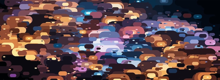 Vector abstract geometric shapes