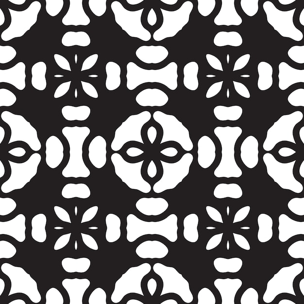 Abstract geometric symmetry modern fashion seamless pattern