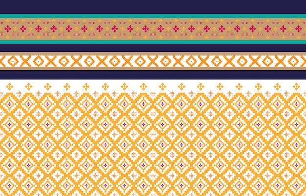 Vector abstract geometric and tribal patterns used in cloth or printing industry geometric vector