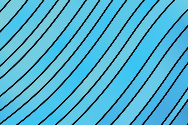 Vector abstract geometric wavy line background