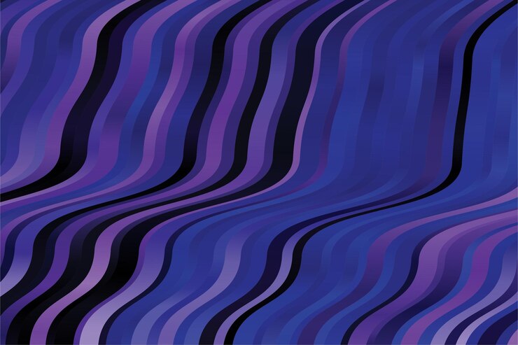 Vector abstract geometric wavy line background