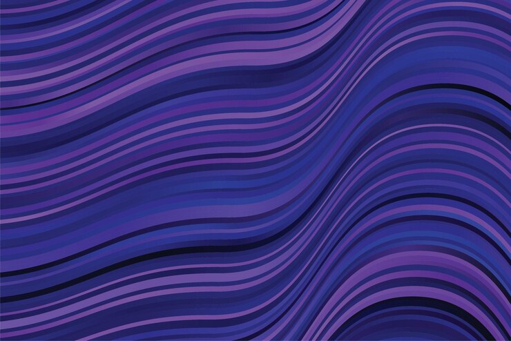 Vector abstract geometric wavy line background