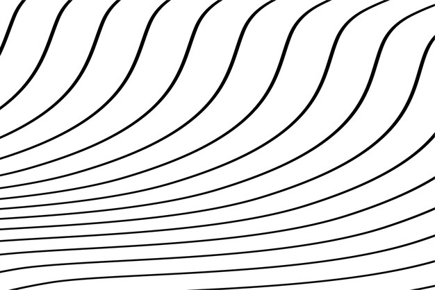 Vector abstract geometric wavy line background