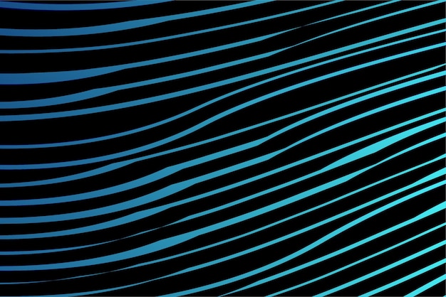 Vector abstract geometric wavy line background