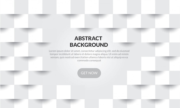 Vector abstract geometric white and gray color background,  .