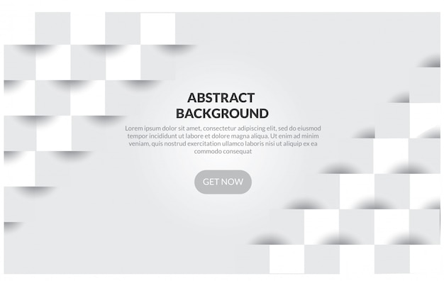 Vector abstract geometric white and gray color background,  .