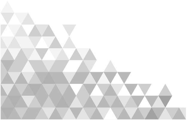 Abstract geometric white and gray color background