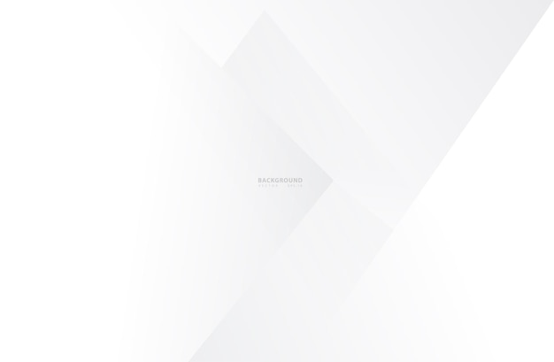 Vector abstract geometric white and gray color modern background illus