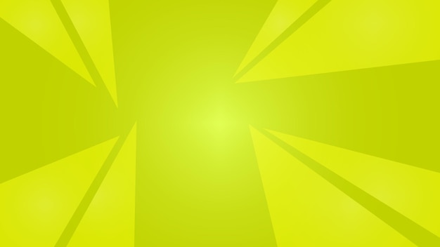 Sfondo giallo geometrico astratto con stile moderno