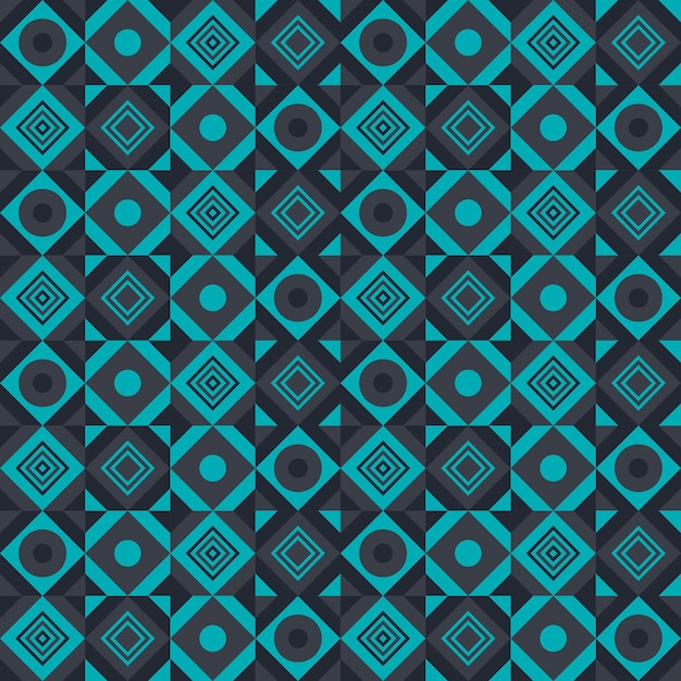 Abstract geometrical seamless pattern decoration background