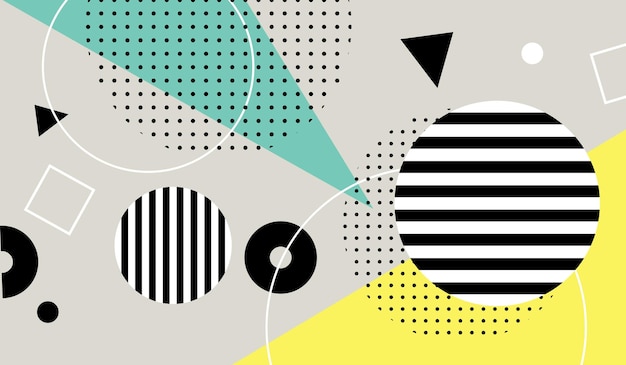 Abstract geometrisch achtergrondvector sjabloon