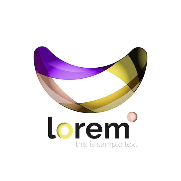 Abstract geometrisch icoon van het logo