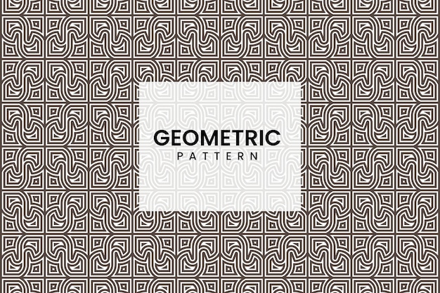 Abstract geometrisch naadloos lijnenpatroon