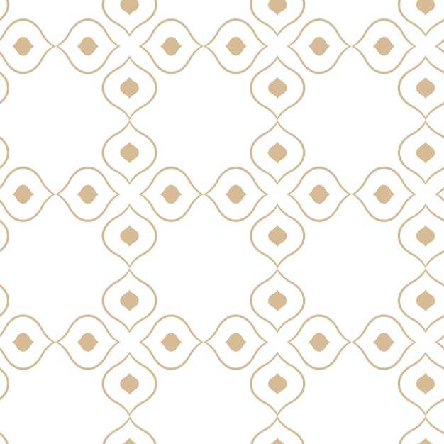 Abstract geometrisch patroon met de kruising van dunne gouden lijnen op een witte achtergrond