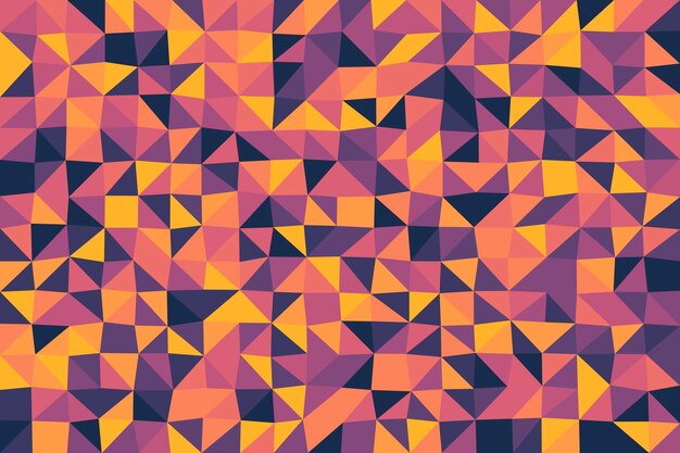 Abstract geometrisch veelhoekbehang als achtergrond, geometrisch laag polybannerontwerp