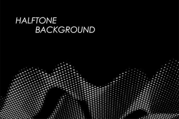 Abstract gestippelde vector achtergrond Halftone effect