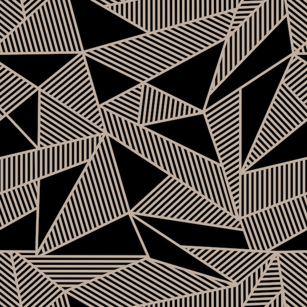 Abstract gestreept geometrisch naadloos patroon op textuurachtergrond in retro kleuren