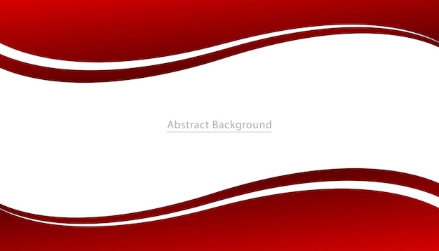 Abstract gladde golf vector achtergrond rode zakelijke golf achtergrond futuristische golvende rode golf