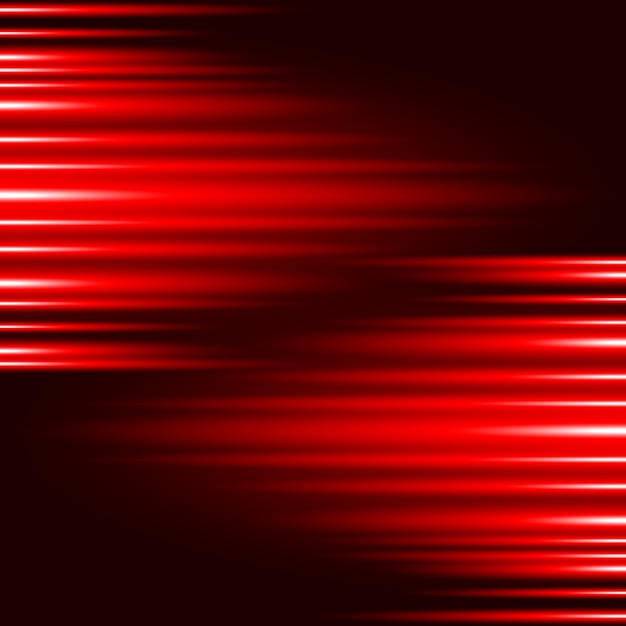 Abstract glow red light effect vector background